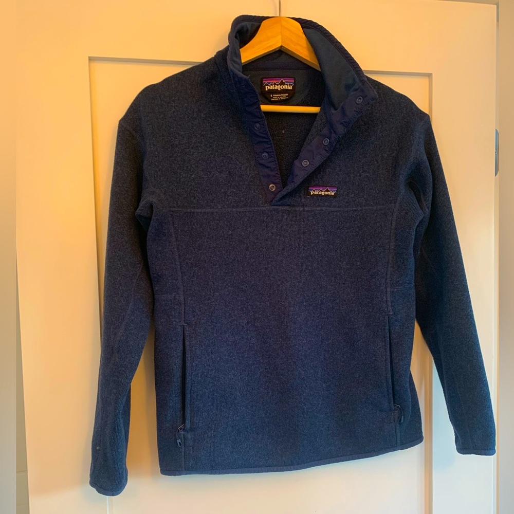 Blue Patagonia pullover